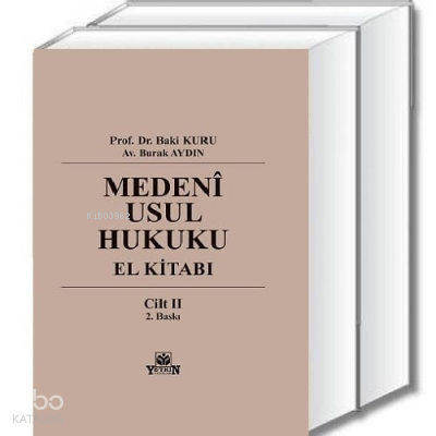 Medeni Usul Hukuku El Kitabı ( 2 Cilt )