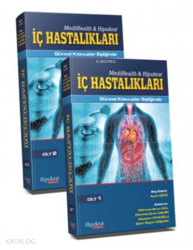 MediHealth & Hipokrat İç Hastalıkları 2 Cilt Set Güncel Kılavuzlar Eşliğinde