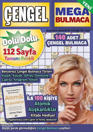 Mega Çengel Bulmaca 15 | Bertan Kodamanoğlu | Maxi Yayıncılık