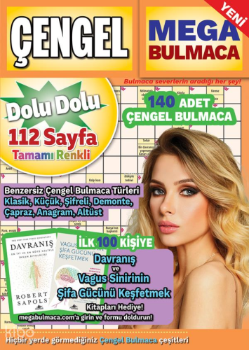 Mega Çengel Bulmaca 18 | Kolektif | Maxi Yayıncılık