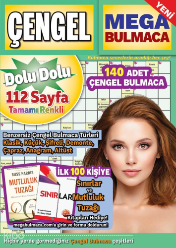 Mega Çengel Bulmaca 19 | Bertan Kodamanoğlu | Maxi Yayıncılık