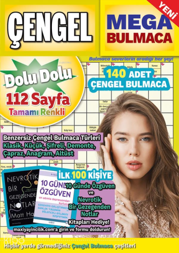 Mega Çengel Bulmaca 21 | Bertan Kodamanoğlu | Maxi Yayıncılık
