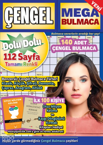 Mega Çengel Bulmaca 22 | Bertan Kodamanoğlu | Maxi Yayıncılık