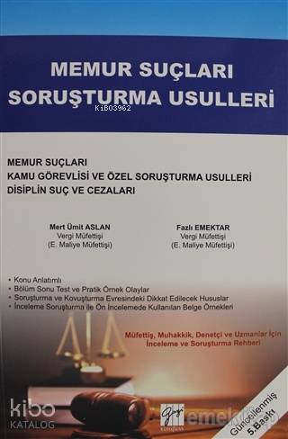 Memur Suçları Soruşturma Usulleri