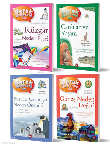 Merak Ediyorum Da Serisi Doğa Kitapları Seti - (4 Kitap) | Kolektif | 