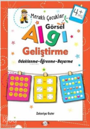 Meraklı Çocuklar Görsel Algı Geliştirme 4+ Yaş Odaklanma-Öğrenme-Başarma