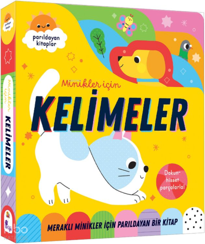 Meraklı Minikler İçin Dokun Hisset - Kelimeler | Kolektif | İndigo Kit