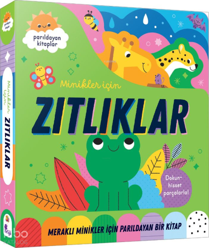Meraklı Minikler İçin Dokun Hisset - Zıtlıklar | Kolektif | İndigo Kit