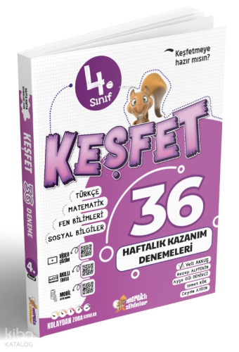 Meraklı Zihinler Yayınları 4. Sınıf 36 Haftalık  Kazanım Denemeleri