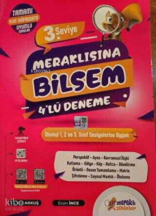 Meraklısına Bilsem 4 lü Deneme 3. Seviye