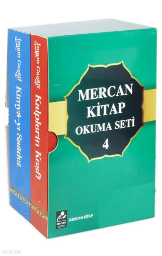 Mercan Okuma Seti 4 (2 Kitap);Kimya-ı Saadet - Kalplerin Keşfi | İmam 