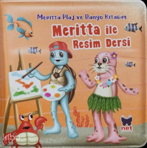 Meritta İle Resim Dersi - Meritta Plaj ve Banyo Kitabım | Ömer Canbir 