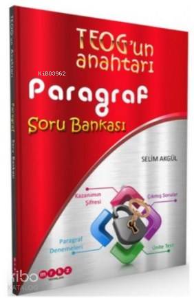 Merkez Yayınları TEOG'un Anahtarı Paragraf Soru Bankası | Kolektif | M