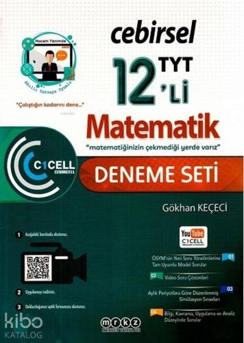 Merkez Yayınları TYT Matematik 12 li Cebirsel Deneme Seti Merkez