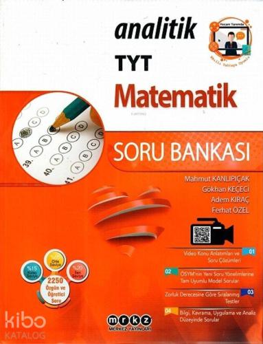 Merkez Yayınları TYT Matematik Analitik Soru Bankası Merkez