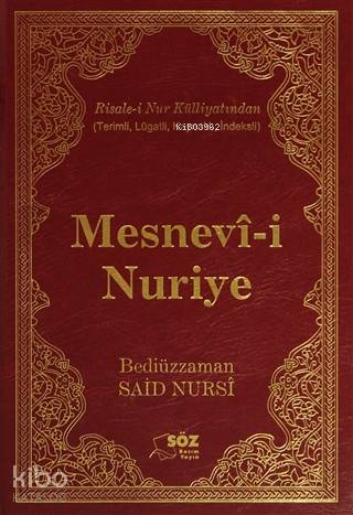 Mesnevi-i Nuriye (Büyük Boy) Ciltli; Türkçe Tercümesi