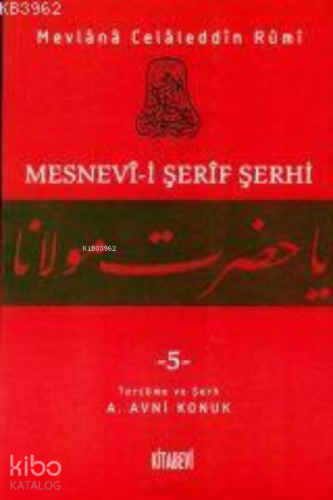 Mesnevi-i Şerif Şerhi Cilt: 5 | Mevlânâ Celâleddîn-i Rûmî | Kitabevi Y