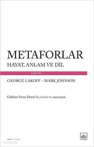 Metaforlar; Hayat, Anlam ve Dil