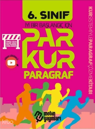 Metin Yayınları 6. Sınıf Parkur Paragraf Soru Bankası Çözümlü
