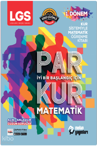 Metin Yayınları 8. Sınıf LGS Parkur Matematik 1. Dönem Soru Kitabı