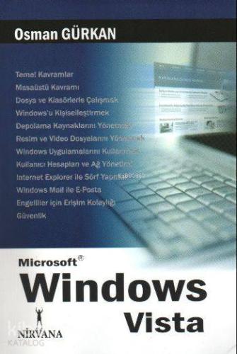 Microsoft Windows Vista | Osman Gürkan | Nirvana Yayınları