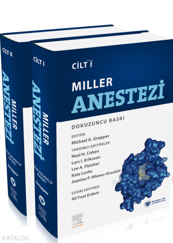 Miller Anestezi Cilt 1 (2 Cilt)