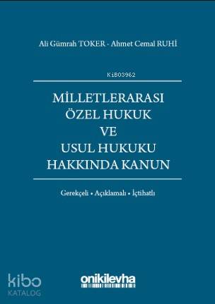 Milletlerarası Özel Hukuk ve Usul Hukuku Hakkında Kanun