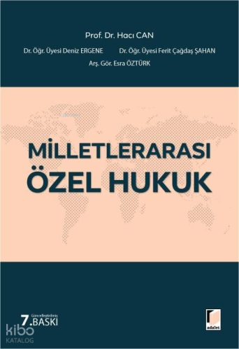 Milletlerarası Özel Hukuk | Hacı Can | Adalet Yayınevi
