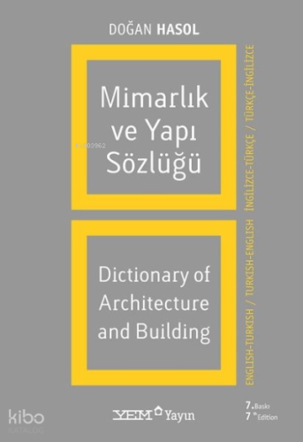 Mimarlık ve Yapı Sözlüğü