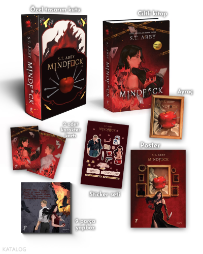 Mindf*ck (Tek Kitap Koleksiyon Baskısı) (Ciltli - Özel Kutulu) | S. T.