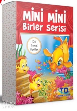 Mini Mini Birler Serisi Dik Temel Harflerle | Kolektif | Tandem Yayınl