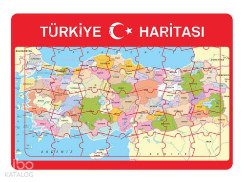 Minik Damla Yapboz (Türkiye Haritası)