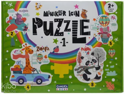 Minikler İçin Puzzle -1 (Kutulu) - Yaş 2+