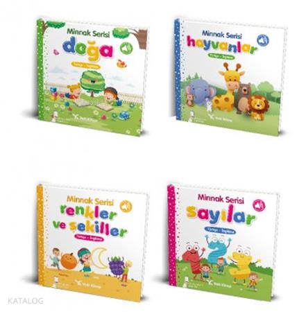 Minnak Serisi - Bebek Kitapları Seti (0-3 Yaş) (4 Kitap) | Kolektif | 