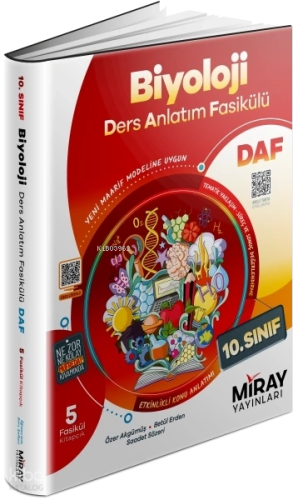 Miray 10. Sınıf Biyoloji Ders Anlatım Fasikülü | Kolektif | Miray Yayı