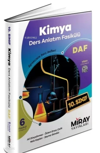 Miray 10. Sınıf Kimya Ders Anlatım Fasikülü | Ali Dinçsönmez | Miray Y