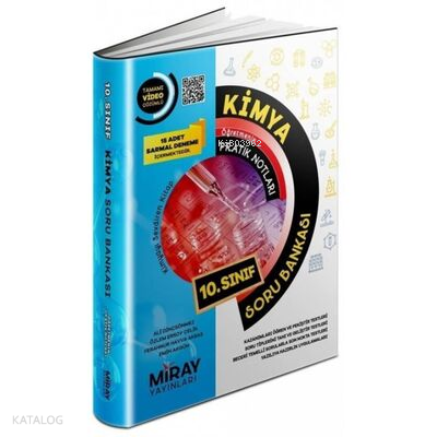 Miray 10. Sınıf Kimya Konu Özetli Soru Bankası