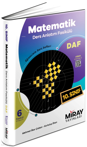 Miray 10. Sınıf Matematik Ders Anlatım Fasikülü | Kolektif | Miray Yay