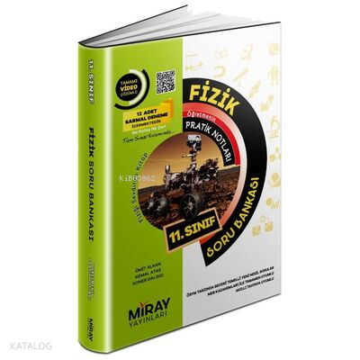 Miray 11. Sınıf Fizik Konu Özetli Soru Bankası | Kolektif | Miray Yayı