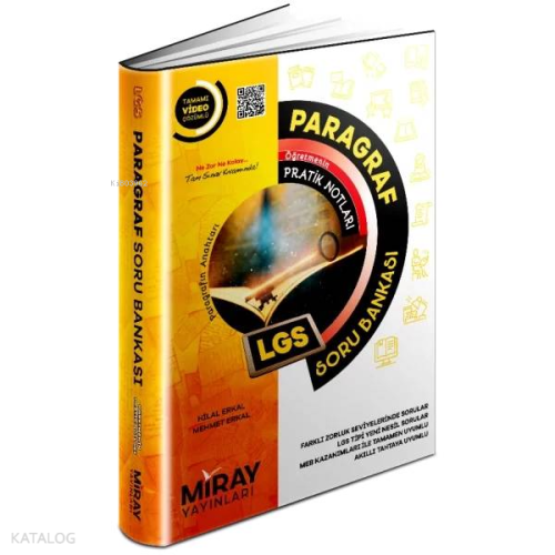 Miray 8. Sınıf Paragraf Soru Bankası | Kolektif | Miray Yayınları