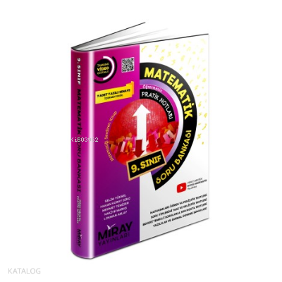 Miray 9. Sınıf Matematik Soru Bankası | Kolektif | Miray Yayınları