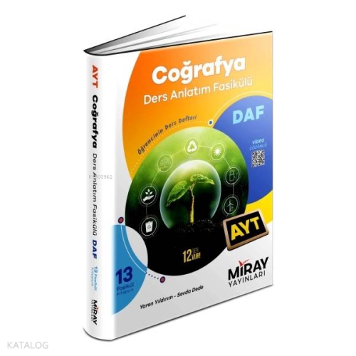 Miray AYT Coğrafya Ders Anlatım Fasikülleri | Yaren Yıldırım | Miray Y