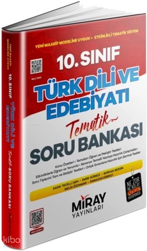 Miray Yayınları 10. Sınıf Türk Dili ve Edebiyatı Konu Özetli Tematik S