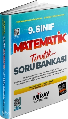 Miray Yayınları 9. Sınıf Matematik Tematik Soru Bankası | Hakan Koray 