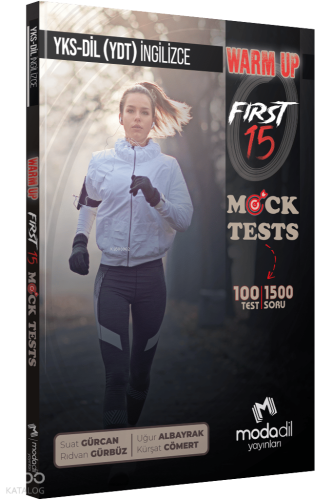 Modadil Yayınları YKSDİL (YDT) Warm Up - Fırst 15 - Mock Tests | Kolek