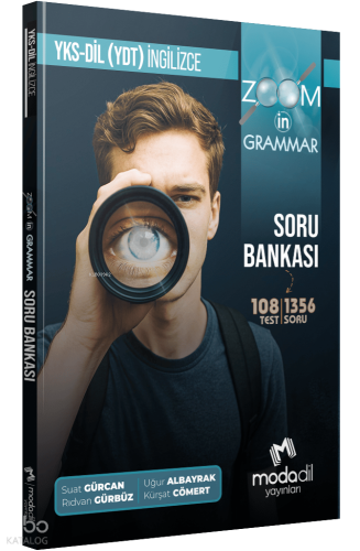 Modadil Yayınları YKSDİL (YDT) - Zoom In Grammar - Soru Bankası | Kole