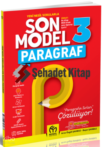 Model 3.Sınıf Son Model Paragraf Soru Bankası