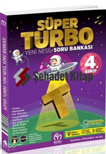 Model 4.Sınıf Süper Turbo Soru Bankası (Yeni Nesil Sorular)