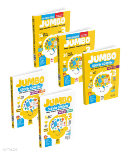 Model Eğitim 3.Sınıf Jumbo Fasikül Seti (5 Kitap)