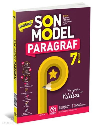Model Eğitim 7. Sınıf Son Model Paragraf | Kolektif | Model Eğitim Yay